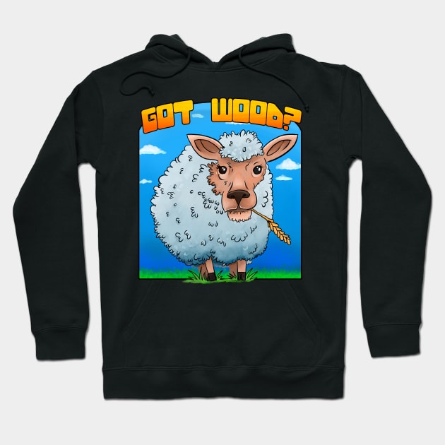 Got wood? Hoodie by Mansemat